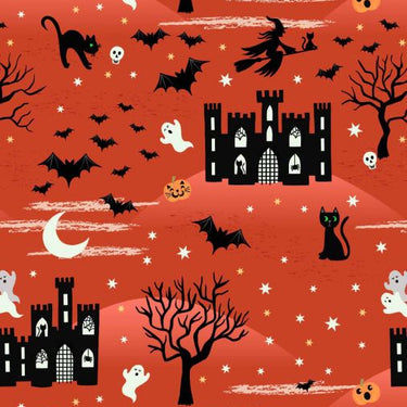 Castle Spooky - Spooky Castle on Orange