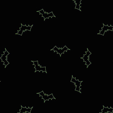 Castle Spooky - Bats on Grey