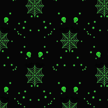 Castle Spooky - Cobwebs and Cats On Grey