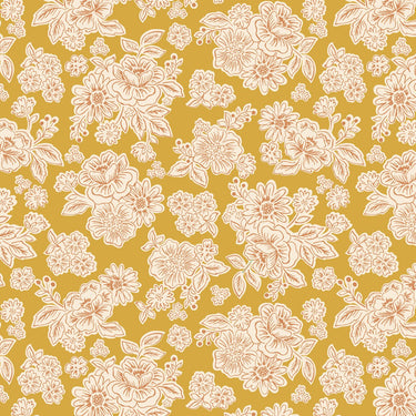 Hannah's Flowers - Flower Blooms On Mustard