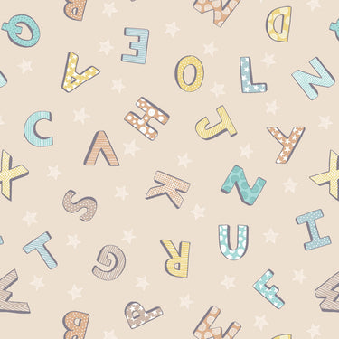 Bella Bunny And Bear - Alphabet On Natural