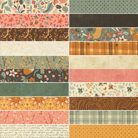 Acorn Hollow - Bundle of 20 Fat Quarters - 2 Free