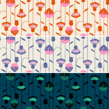 Ruby Star Society - Backyard - Arches Fat Quarter Bundle - 3 FQs