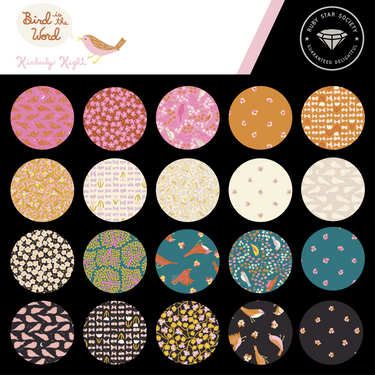 Ruby Star Society - Bird Is The Word by Kimberly Kight - *Complete Fat Eighth Bundle - 26 FEs with 2 Free*