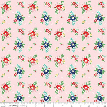Quilt Fair by Tasha Noel - Floral Pink