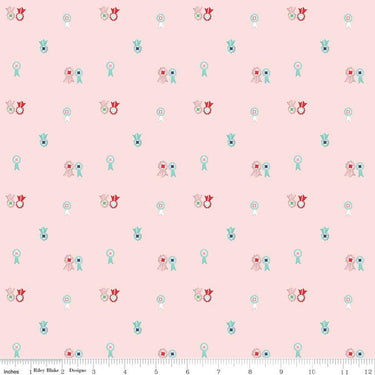 Quilt Fair by Tasha Noel - Ribbons Pink