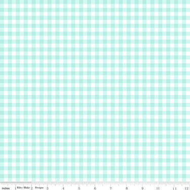 Quilt Fair by Tasha Noel - Gingham Aqua
