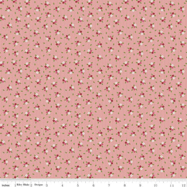 Enchanted Meadow - Scattered Flowers Coral