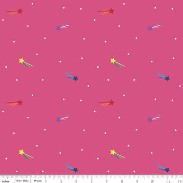 Imagine by Quiet Play - Shooting Stars Hot Pink