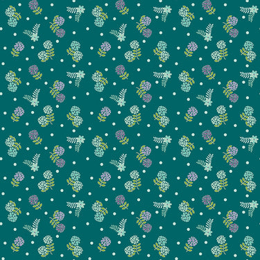 Awakening - Blossoms Teal