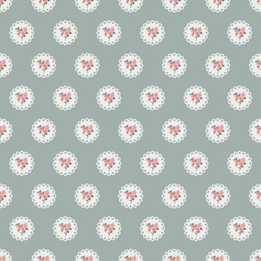 Abbie's Garden - Garden Doily Gray
