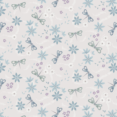 The Water Garden by Cassandra Connolly - Dragonfly Gala Pale Truffle