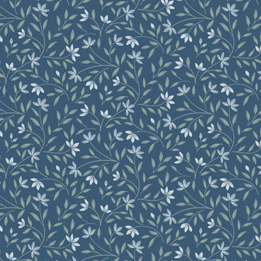 The Water Garden by Cassandra Connolly - Wild Harmony Navy Blue