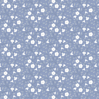 Evenfall by Cassandra Connolly - Moonflower Dark Periwinkle