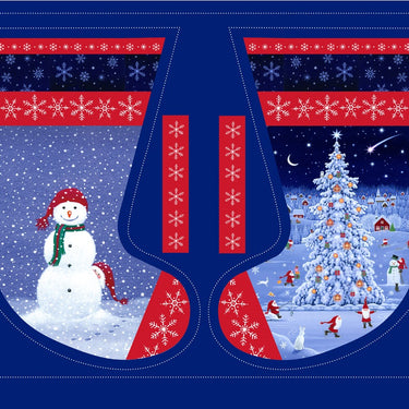 Tomten's Forest Friends - Stocking Panel