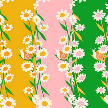 Ruby Star Society - Carousel - Daisy Chain Fat Quarter Bundle - 3 FQs
