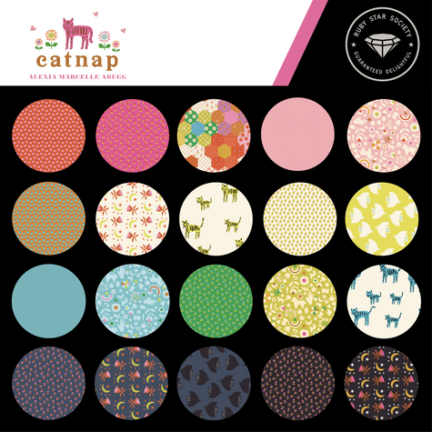 Ruby Star Society - Catnap - *Complete Fat Eighth Bundle - 27 FEs with 2 Free*