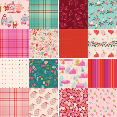 Christmas In Color - Complete Fat Quarter Bundle