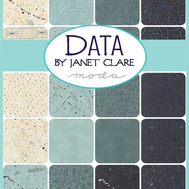 Data by Janet Clare - Complete Fat Eighth Bundle - 25 FEs with 2 Free - PRE-ORDER DUE OCTOBER