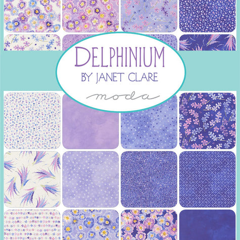Delphinium - *Complete Fat Eighth Bundle - 26 FQs with 2 Free* - PRE-ORDER DUE APRIL