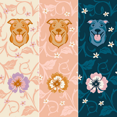 Ruby Star Society - Dog Park - Pitbull Fat Quarter Bundle
