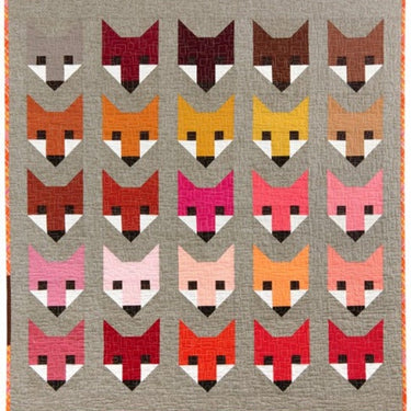Elizabeth Hartman - Fancy Fox Quilt Pattern
