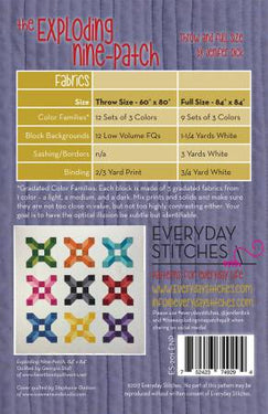 Everyday Stitches - Exploding Nine-Patch