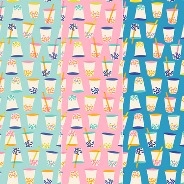 Ruby Star Society - Eye Candy - Boba Fat Quarter Bundle - 3 FQs