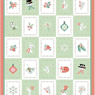 Frost and Flurry - 36" Panel