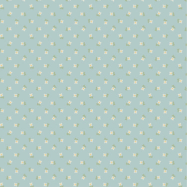 My Favorite Things by Elea Lutz - Vintage Apron Blue