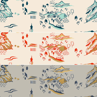 Ruby Star Society - Fireglow - Mountain Village Fat Quarter Bundle - PRE-ORDER DUE MAY