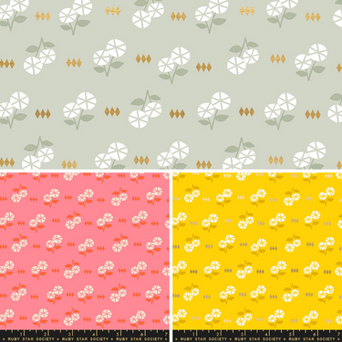 Ruby Star Society - First Light - Fruit Flowers Fat Quarter Bundle