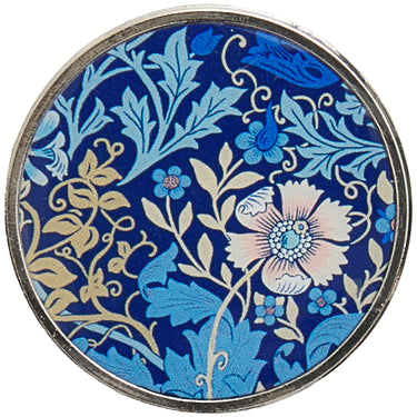 Hobby Gift - Woodblock Floral Magnetic Needle Minder