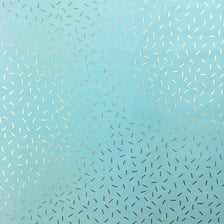 Wonderland - Mint Strokes Hot Foil