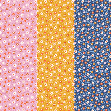 Ruby Star Society - Lil - Creeping Vine Fat Quarter Bundle - 3 FQs