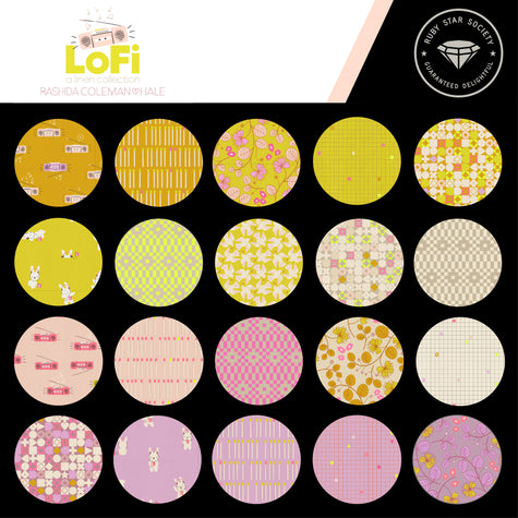 Ruby Star Society - Lofi Linen - Complete Fat Quarter Bundle - 24 FQs with 2 Free - PRE-ORDER DUE SEPTEMBER