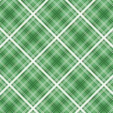 Hi Di Ho - Diagonal Plaid Green