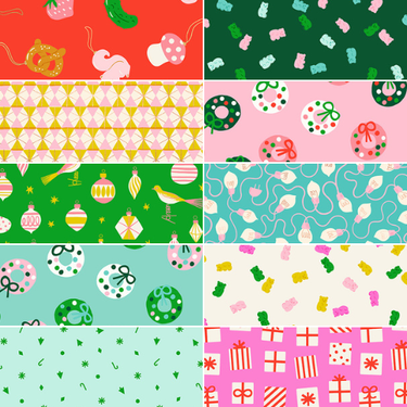 Ruby Star Society - Merry Happy - *Bundle of 10 Fat Quarters With 1 Free (1)* - PRE-ORDER DUE JUNE