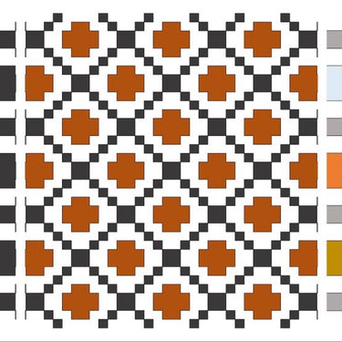 Patchwork & Poodles - Modern Crossing Quilt Pattern