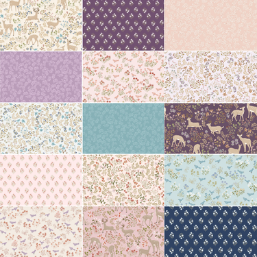 My Darling Deer - Complete Fat Quarter Bundle - 15 FQs with 1 Free