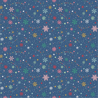 Oh What Fun by Elea Lutz - Snowflake Fun Blue