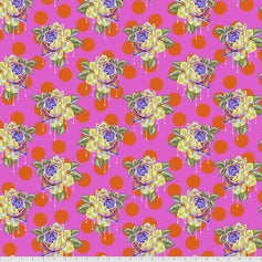 Curiouser and Curiouser by Tula Pink - Painted Roses Daydream