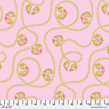 Besties by Tula Pink - Lil Charmer Blossom Metallic