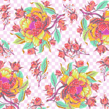 Untamed by Tula Pink - Peony For Your Thoughts Lunar