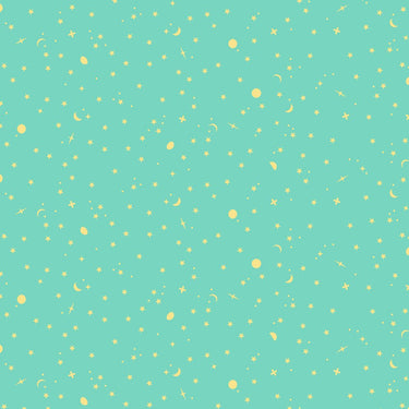 True Colors 2025 by Tula Pink - Space Sprinkles Seaglass