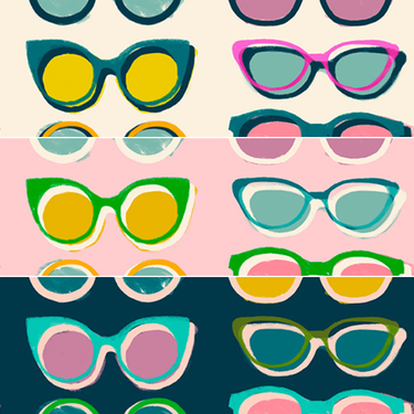 Ruby Star Society - Poolside Too - Poolside Shades Fat Quarter Bundle - PRE-ORDER DUE MAY