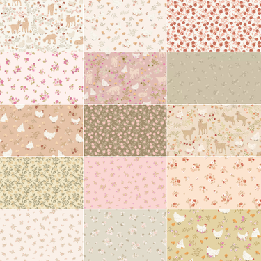 Primrose And Parsley - Fat Quarter Bundle - 15 FQs with 1 Free