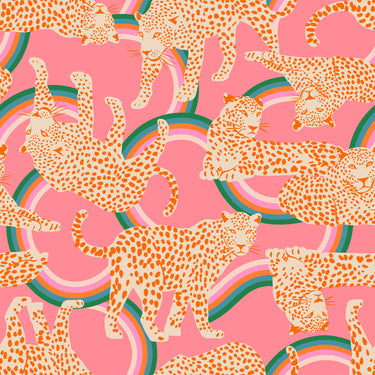 Ruby Star Society - Reverie Canvas - Rainbow Leopard Sorbet