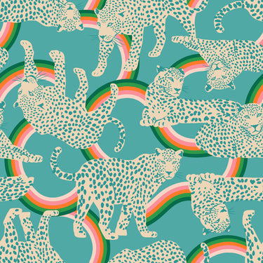 Ruby Star Society - Reverie Canvas - Rainbow Leopard Succulent