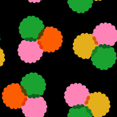 Ruby Star Society - Sparkle Mart - Puffs Black - PRE-ORDER DUE OCTOBER
